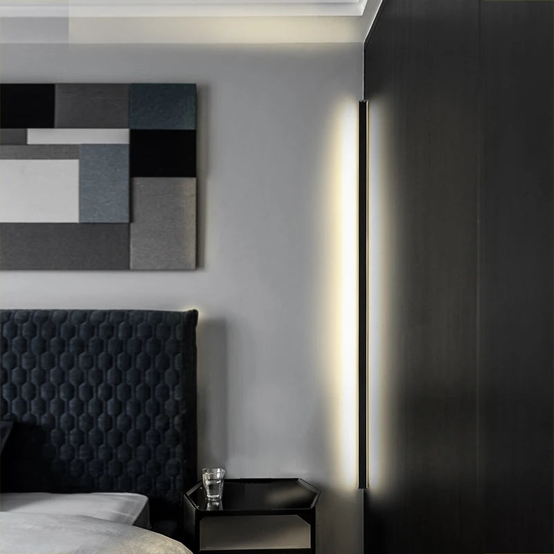 Applique murale d'angle LED minimaliste moderne