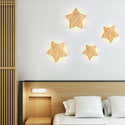 Applique Murale Enfant Star Light étoiles Jaune Fluo - Brille Dans Le Noir, E27, Fabriqué En Espagne - 2