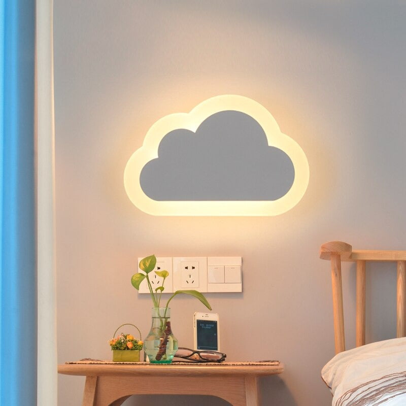 Applique murale chambre enfant nuage LED Maison et jardin Mon Applique