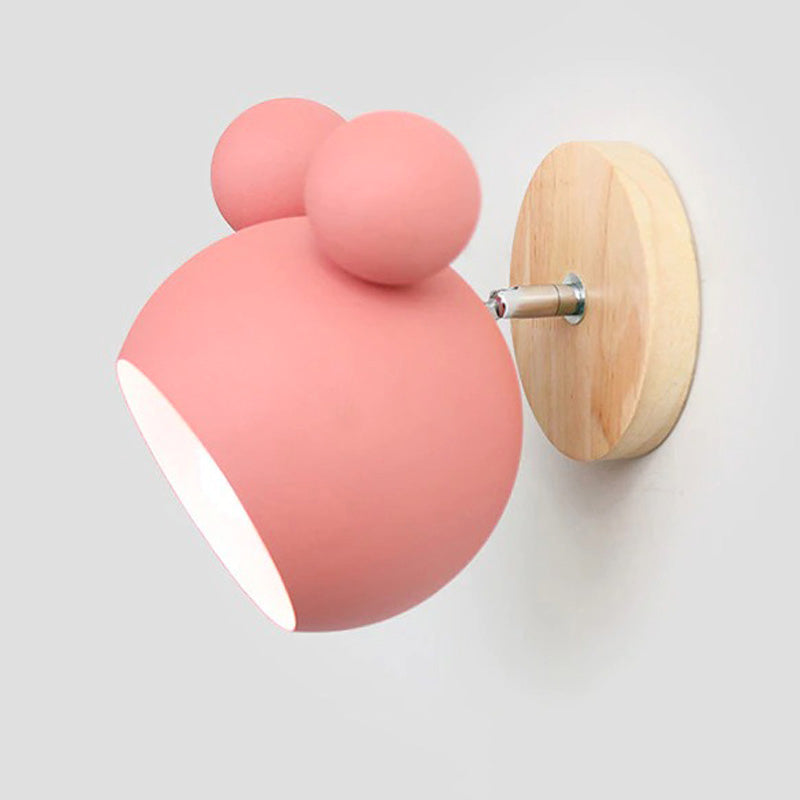 Applique murale chambre enfant tête de lit mickey Maison et jardin Mon Applique Rose Sans
