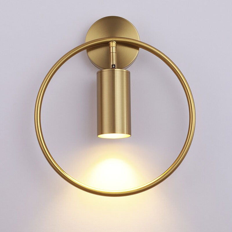 Applique murale design LED circulaire luxe Maison et jardin Mon Applique Dorée