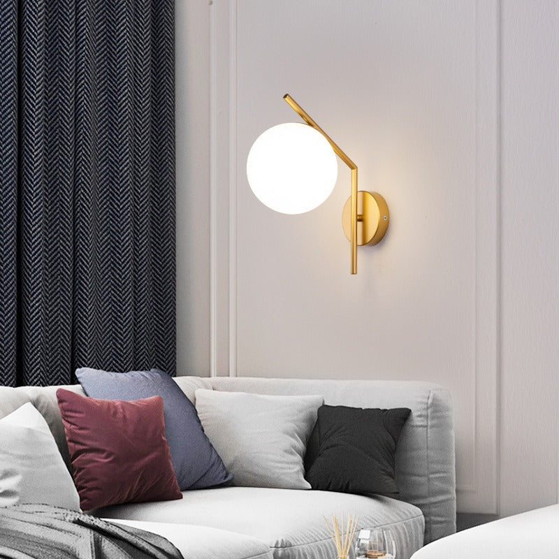 Applique murale design LED minimaliste en forme de lune Maison et jardin Mon Applique