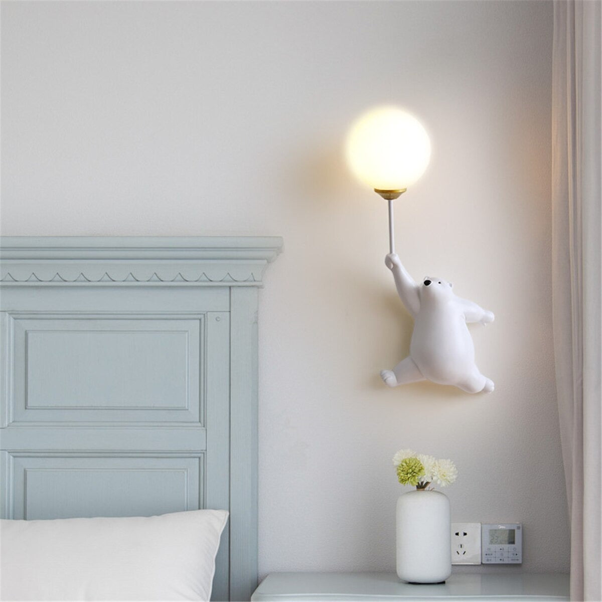 Applique murale chambre enfant en forme d'ourson Mon Applique