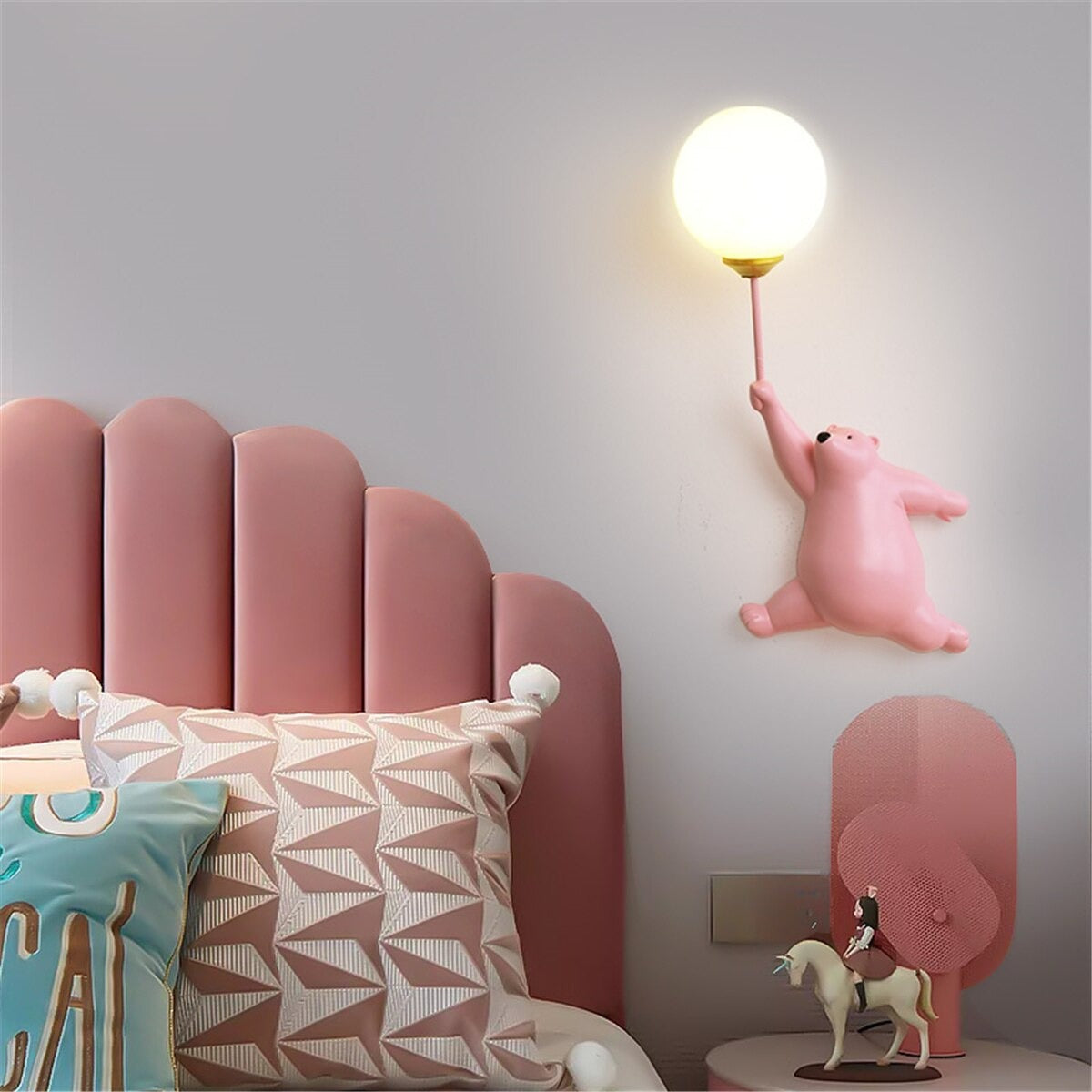Applique murale chambre enfant en forme d'ourson Mon Applique