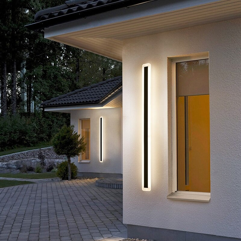 Applique murale extérieur LED bande minimaliste Mon Applique 120cm
