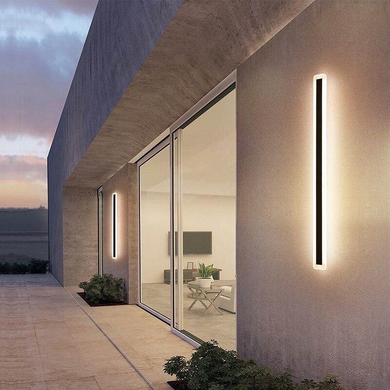 Applique murale extérieur LED bande minimaliste Mon Applique 30cm