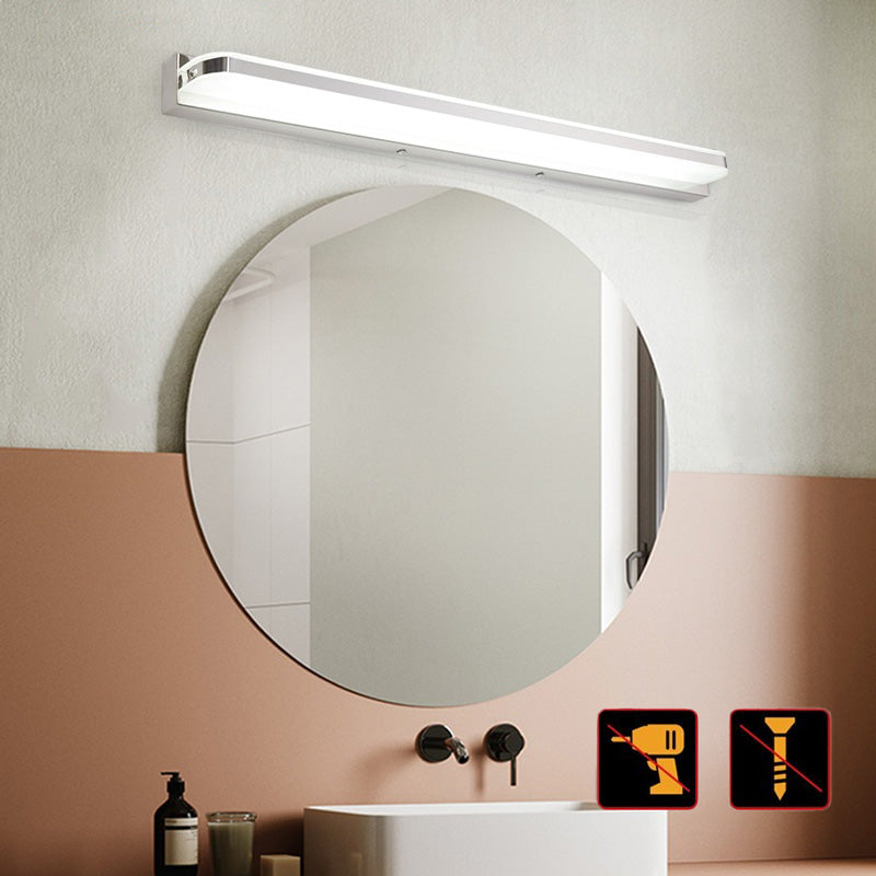 Applique murale salle de bain LED moderne sans perçage Maison et jardin Mon Applique Blanc 40cm 9W