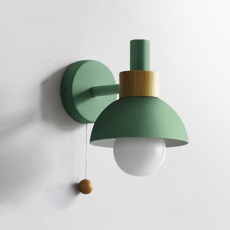 Applique murale scandinave style rétro colorée Mon Applique Vert