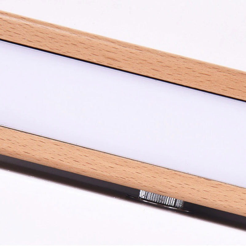 Applique murale tête de lit LED minimaliste bois orientable Mon Applique