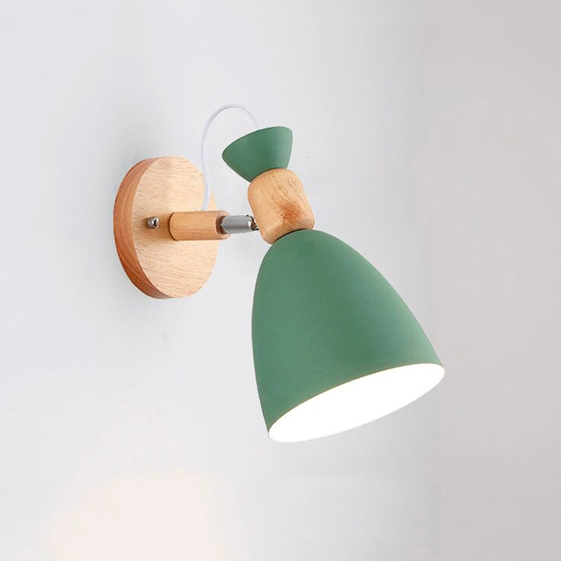Applique murale bois scandinave orientable Mon Applique Vert