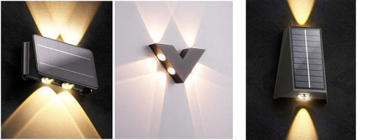 avantages applique murale extérieure solaire