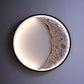 Applique murale LED lune moderne pour couloir