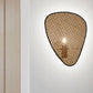 Applique Murale Cannage Bambou Naturel Contemporain