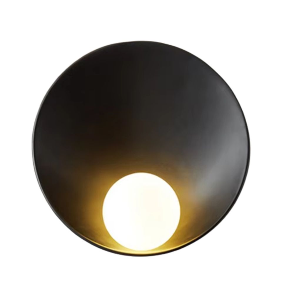 Applique Murale En Résine Et Verre Forme Coquille