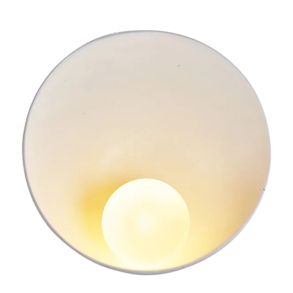 Applique Murale En Résine Et Verre Forme Coquille