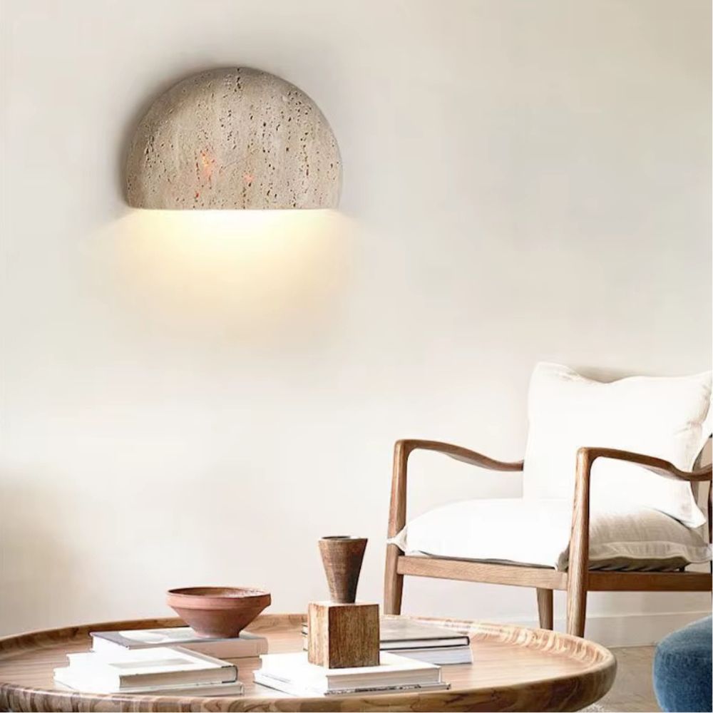 Applique Murale en Pierre Naturelle Contemporaine