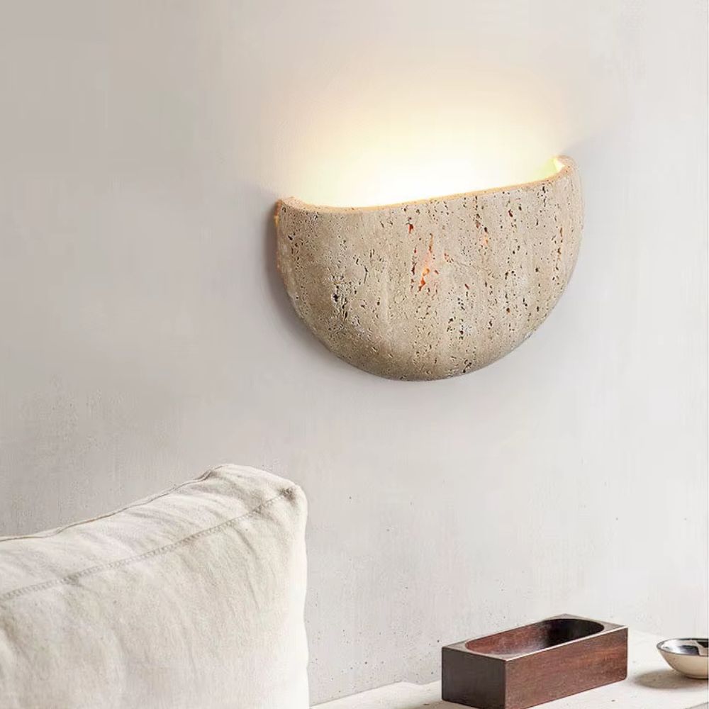 Applique Murale en Pierre Naturelle Contemporaine