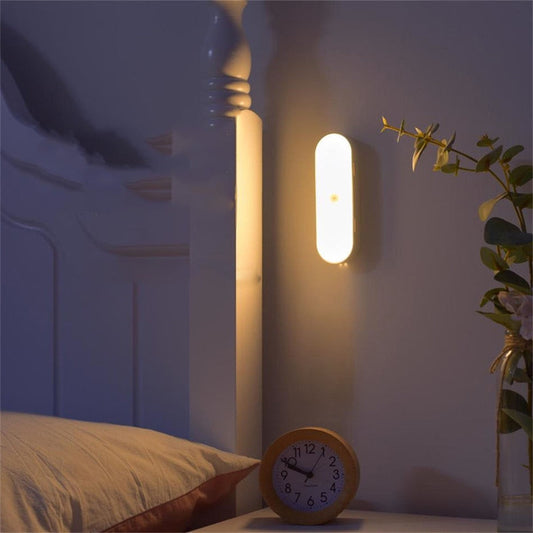 Applique LED sans fil rechargeable avec détecteur