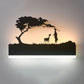 Applique murale originale LED paysage  Mon Applique Biche  