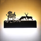 Applique murale originale LED paysage  Mon Applique Cerf  